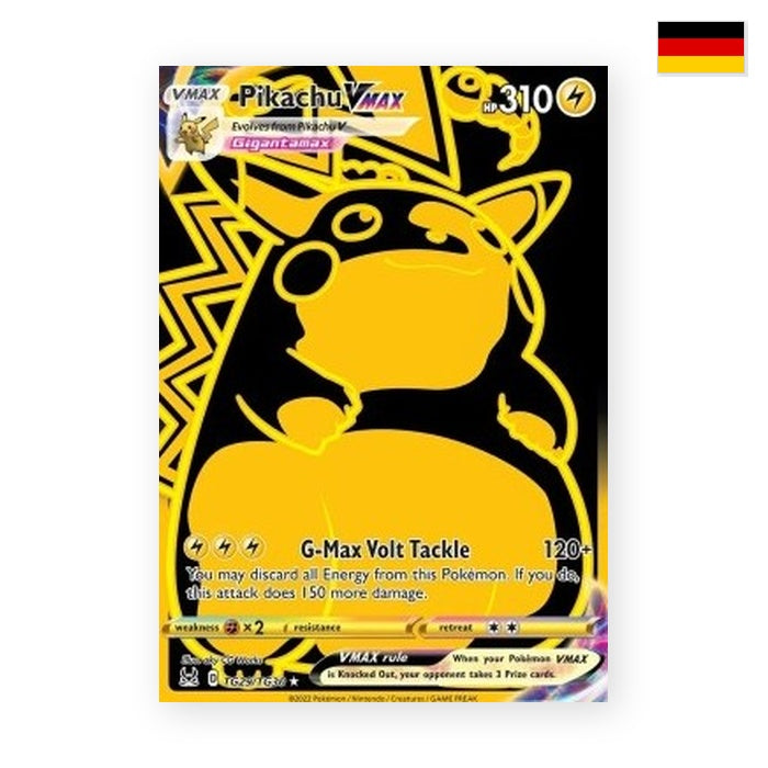 Pikachu VMAX (LOR TG29) - Deutsch