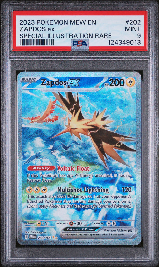 Zapdos EX 2023 202 PSA 9 - Japanisch