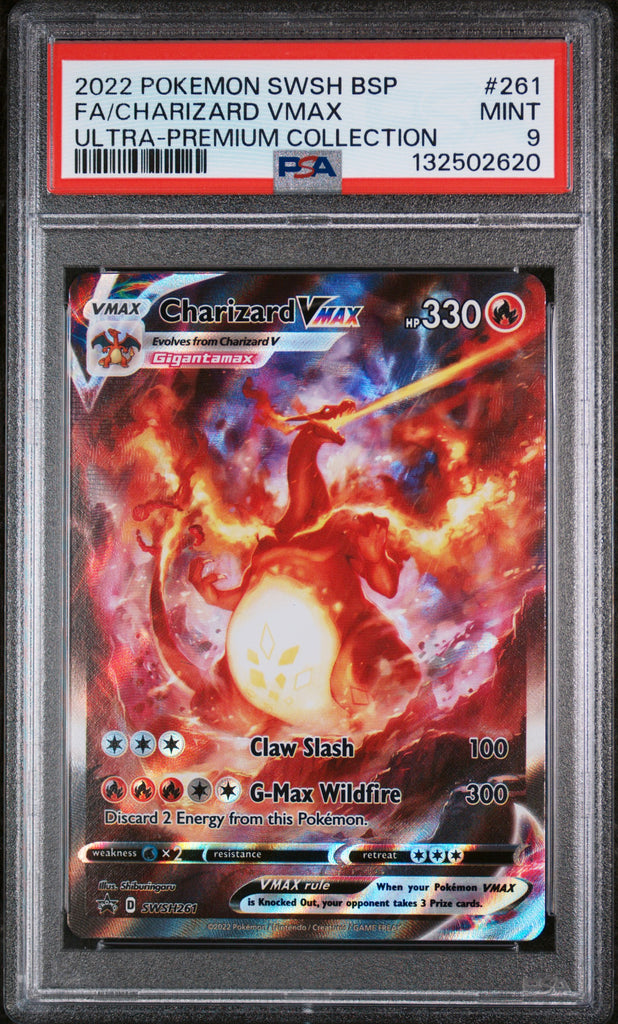 Charizard VMAX 2022 261 PSA 9 - Englisch