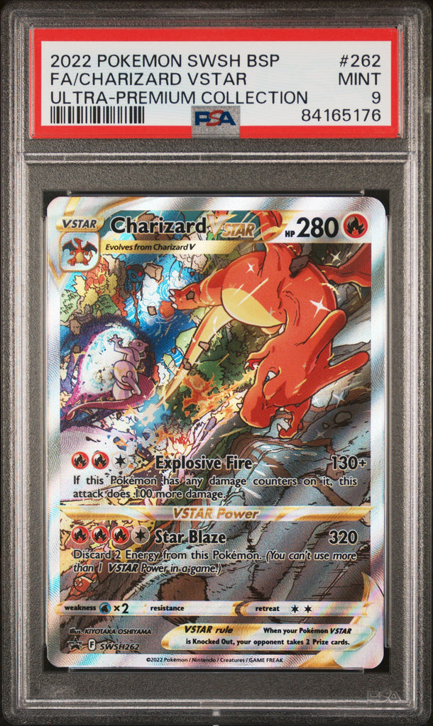 Charizard STAR 2022 262 PSA 9 - Englisch