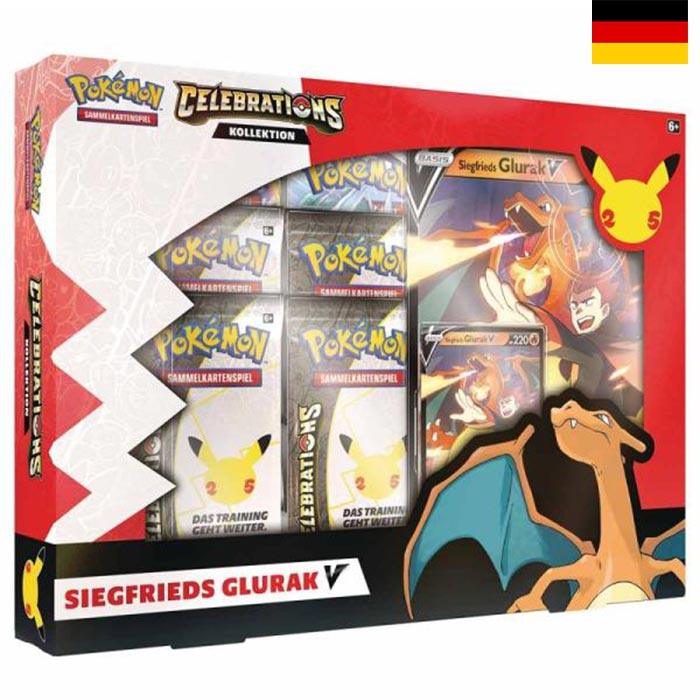 Celebrations Siegfrieds Glurak-V Kollektion - 2Sleeve